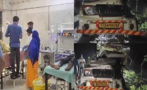 A high speed pickup collided with a parked truck, 10 people died, 23 injured, 4 seriously injured, brought to AIIMS Raipur, A pickup collided with a parked truck in Kathia village of Bemetara, Chhattisgarh, Khabargali