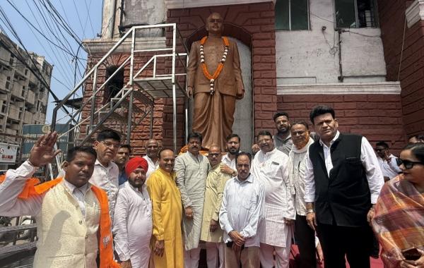 Dr. Shyama Prasad Mukherjee's sacrifice is an immortal symbol of united India: Sanjay Srivastava, Chairman, Chhattisgarh State Civil Supplies Corporation, Raipur, Chhattisgarh, Khabargali