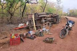  ITBP jawans' vehicle met with an accident in Abujhmad, 6 injured, 2 criticalhindi news big news latest khabargali 