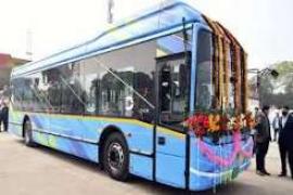  E-buses to run in Raipur soon; Municipal Corporation receives letter to complete the process. raipur chhattisgarh khabargali 
