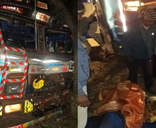 सूरजपुर मार्ग पर श्रद्धालुओं से भरी बस का दिल दहला देने वाला अंत, एक की मौत खबरगली A bus full of devotees on the Surajpur road met a heartbreaking end, one died. Hindi News latest news khabargali 