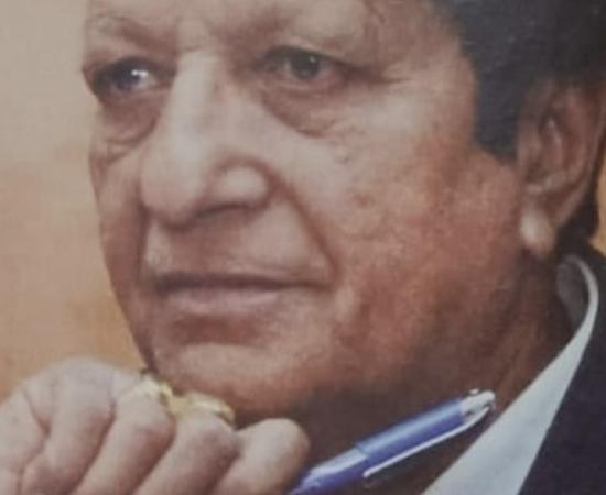 Mathematics of nature and the horrors of war, Acharya Amarnath Tyagi, Raipur, Chhattisgarh, Khabargali