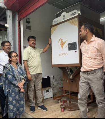 Grain ATM scheme should be implemented in Chhattisgarh too: Sanjay Srivastava "Chairman of Civil Supplies Scheme took initiative with the Chief Minister and Food Minister, Raipur, Khabargali