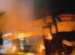 Fire in Jaisalmer-Ahmedabad sleeper bus, 8 injured, 1 dead hindi news latest news khabaragali 