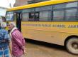 School bus runs over 3-year-old girl; driver and conductor arrested. chhattisgarh news bemetara news khabargali 