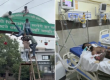 Accident during Dahi Handi in Bilaspur; youth comes into contact with high-tension wire while tying the pot. Latest news hindi news khabargali 