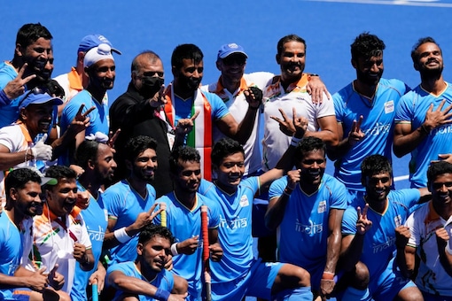 Indian men's hockey team, Olympics, bronze medal, India, Tokyo, Germany, Khabargali