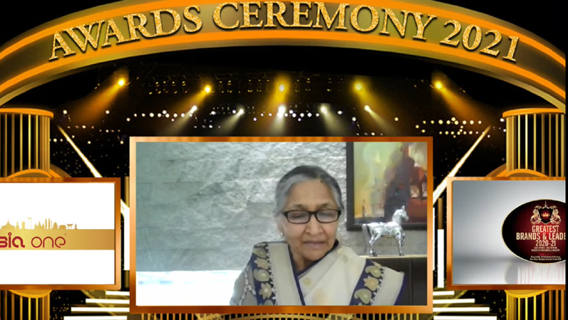 Jindal Group, Emeritus Chairperson Mrs. Savitri Jindal, OP Jindal, Women's Upliftment, International Award, AsiaOne Magazine at the 14th edition of Pride of the Nation Series Awards and Business Summit of Asia-Africa Business and Social Forum, Khabargali