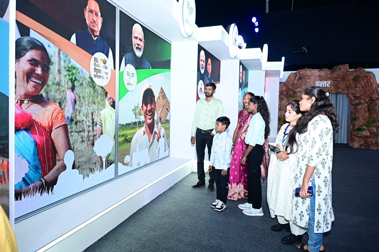 Chhattisgarh's 25 years of development journey is visible in the digital exhibition, Khabargali
