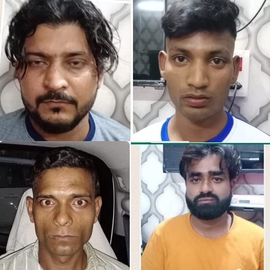 CCTV footage, mobile tracking, four accused in the murder of jewelers arrested in 24 hours, daylight murder and robbery of the operator of Samridhi Jewelers located in Amleshwar, Durg Superintendent of Police Dr. Abhishek Pallav, Chhattisgarh, Cyber ​​Crime, TI Santosh Mishra, Khabargali