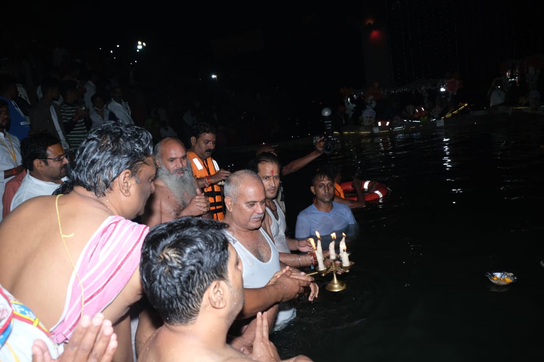 Kartik Purnima Snan, Hatkeshwar Mahadev Temple, Chief Minister Bhupesh Baghel, Mahadevghat, Raipur, Chhattisgarh, Khabargali