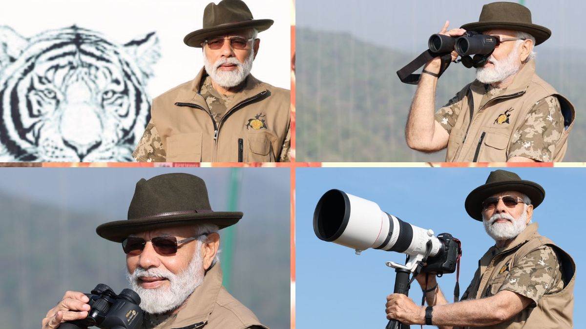 Bandipur Tiger Reserve, PM Modi's safari look, Prime Minister Narendra Modi, Project Tiger, India, Khabargali