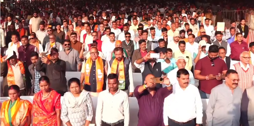 Janadesh Parba Sabha, National President said in Janadesh Parba Sabha that it is fun to come into the light only when we know the darkness, JP Nadda, BJP, Raipur, Chhattisgarh, Khabargali