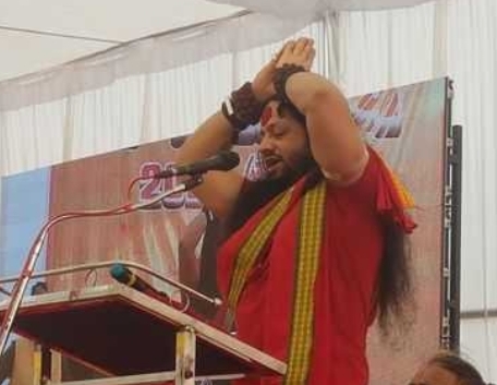 Dharma Sansad Sant Kalicharan, Sadhvi Vibhanand Giri, Mahant Ramsundar Das, Shri Neelkanth Seva Sansthan in Ravanabhatha Maidan, Chhattisgarh, Hindu Samaj Sangathan, Mahatma Gandhi, Raipur, Khabargali