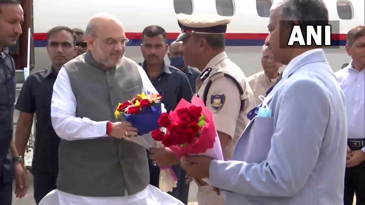 Union Home Minister Amit Shah, National Investigation Agency, NIA, Modi at 20 Dreams Meeting Delivery in Sector-24 of Naya Raipur, Chhattisgarh, Khabargali