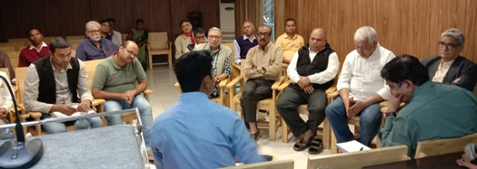  discussion in Manthan Auditorium Raipur