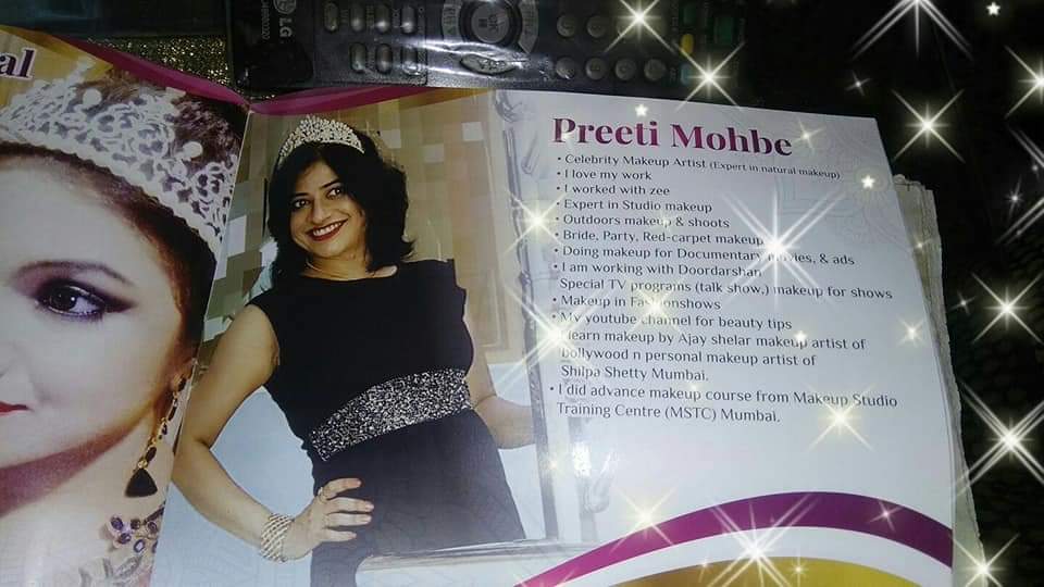 Preeti Mohbe, Celebrity Makeup Artist, Rajnandgaon, Raipur, Chhattisgarh's Famous World Tribal Day, Zee News, INH, Bharti, Sundar Singh, Dulhan Album Documentary, Movies, Fashion Show, Gangubai Glass Makeup, Khabargali