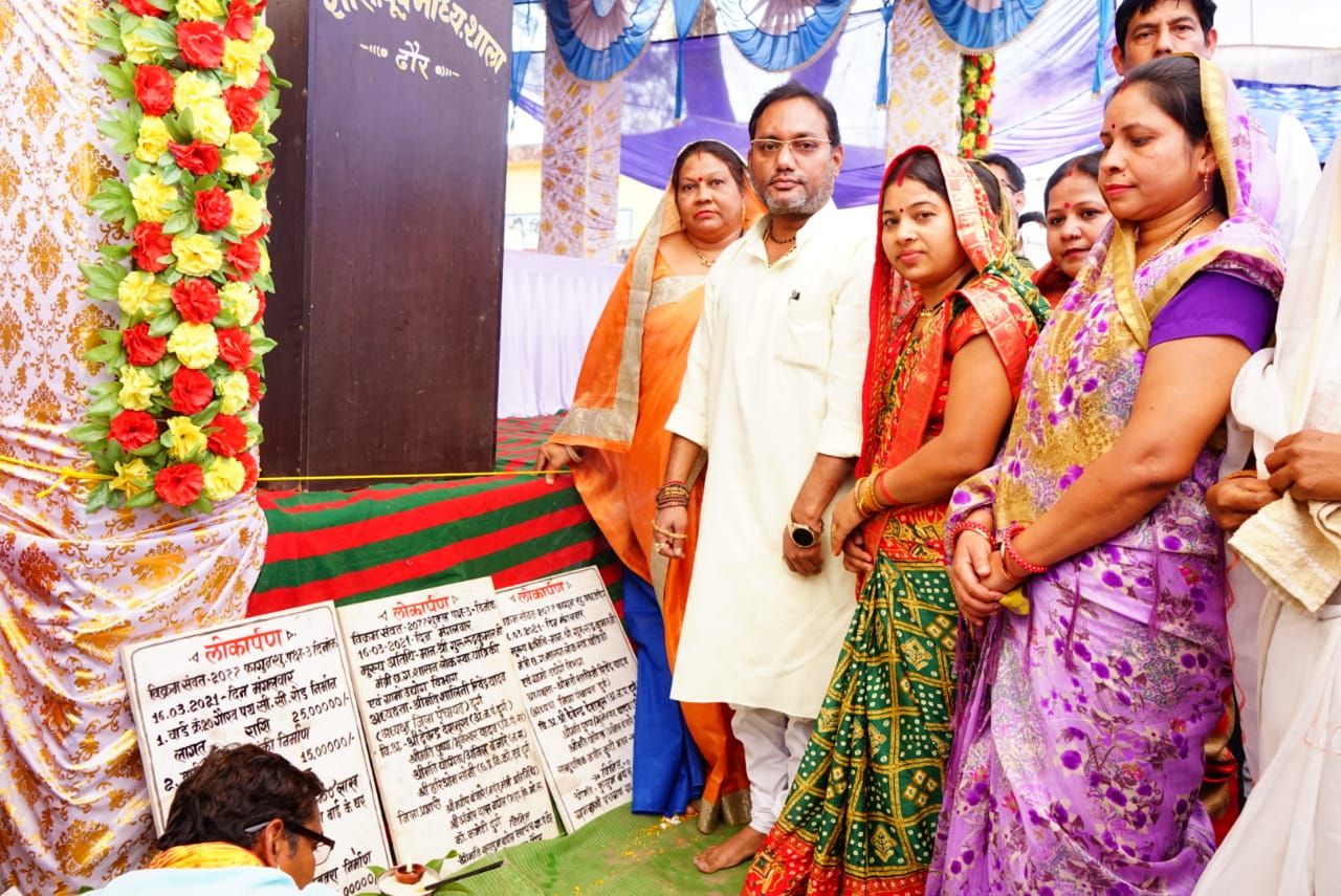 Public Health Engineering and Village Industries Minister Guru Rudrakumar, Village Dhor of Durg District, Chhattisgarh, Khabargali