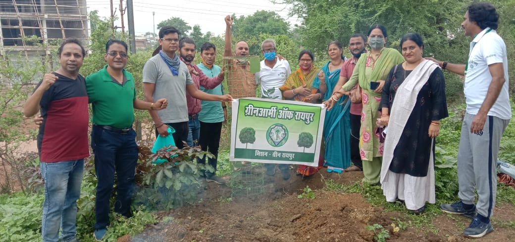 Green Army, Mission Green Raipur, People, Amitabh Dubey, Khabargali