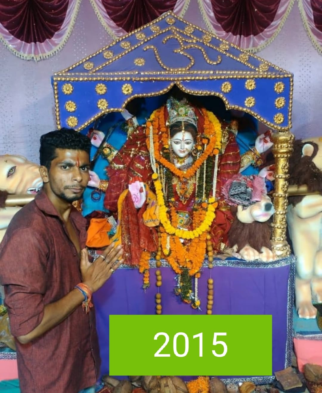 Shri Navayuk Sangharsh Durgotsav Committee, Mahadev Nagar Ashadeep Vidyalaya Chowk, New Changorabhatha Raipur, Gangaram Devangan, Puja, Aarti, Bhajan, Jasgeet, Panchami Special Shringar Ashtami Maha Aarti, Havan Mahaprasad then Navami Bhog Bhandara Kanya Bhoj, Dussehra festival, Chhattisgarh, Khabargali