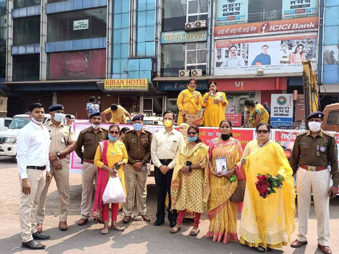 Tejaswini Foundation, Chhattisgarh state in-charge, Harsha Sahu, senior karate player and coach, Anita Agarwal, Raipur, Khabargali