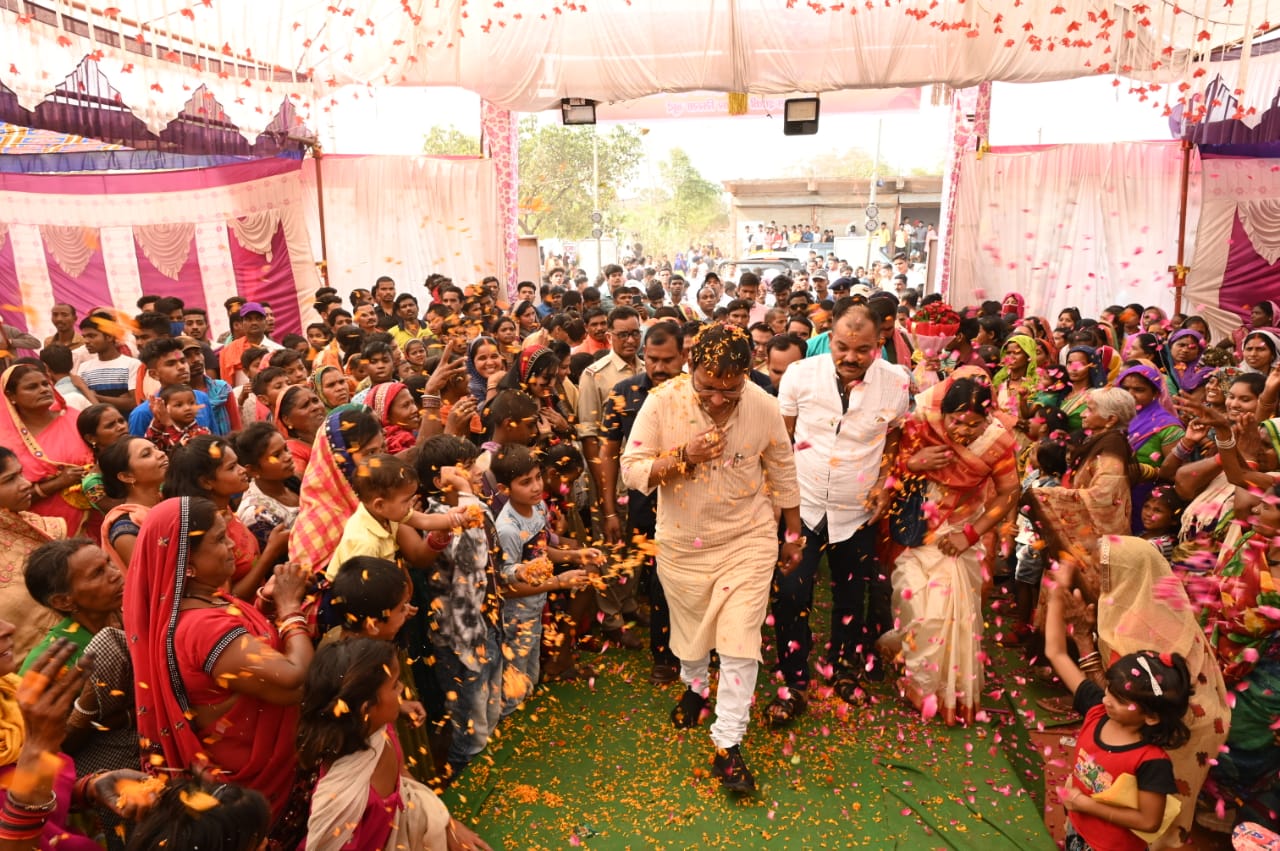 Sirsa Khurd, Two-day Jas tableau competition, Durg, Minister of Public Health, Mechanics and Village Industries, Guru Rudra Kumar, Chhattisgarh, Khabargali