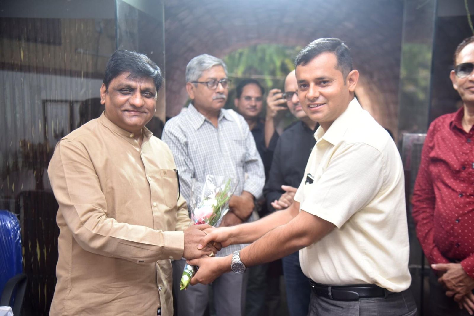 World Cartoonist Day, Cartoon Exhibition, Madhav Joshi, Bibek Sengupta, Director of Trimbak Sharma Culture Department, Vivek Acharya, Cartoonist Sagar Kumar of Chhattisgarh, Bhagwat Sahu, Ajay Saxena, Sangharsh Yadu, Sanjay Dixit, Subhash Sharma Raipur, Chhattisgarh, Khabargali