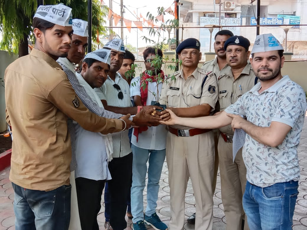 World Environment Day, Aam Aadmi Party, Big Movement in Hasdeo Case, Gopal Rai, Sanjeev Jhakomal Hupendi, State Media Team, Jayant Gaidhane, Nandan Singh Media Coordinator, Mihir Kurmi, Azeem Khan, Chhattisgarh, Khabargali