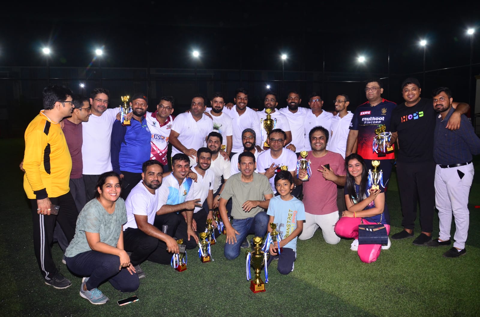 The Institute of Chartered Accountants of India, Raipur Branch, Organizing Box Cricket, Rahul Choudhary & Associates, Amitabh Dubey, Dhawal Shah, Ravi Gwalani, Khabargali