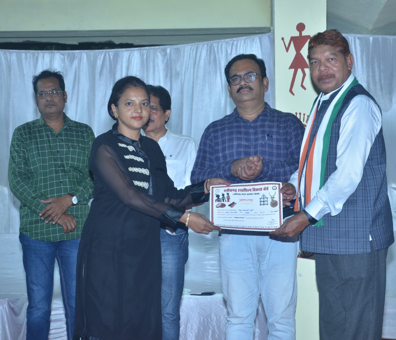 Jagar-2022 Fair, Closing Ceremony, Chhattisgarh Pandri Haat Market Complex, Chandan Kashyap, Chairman of Chhattisgarh Handicrafts Development Board, Khabargali