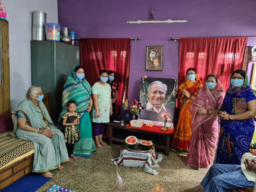 Dada Manish Dutt, Kavya Bharti, Ka, Ashadh Utsav Sangeet Sandhya, Chandra Prakash Bajpayee, litterateur Dr. Vijay Sinha, Dr. Supriya Bhartiyan, Dr. Ratna Mishra, Chandra Shekhar Bajpayee, Gaurav Gulhare, Bilaspur, Chhattisgarh, Khabargali