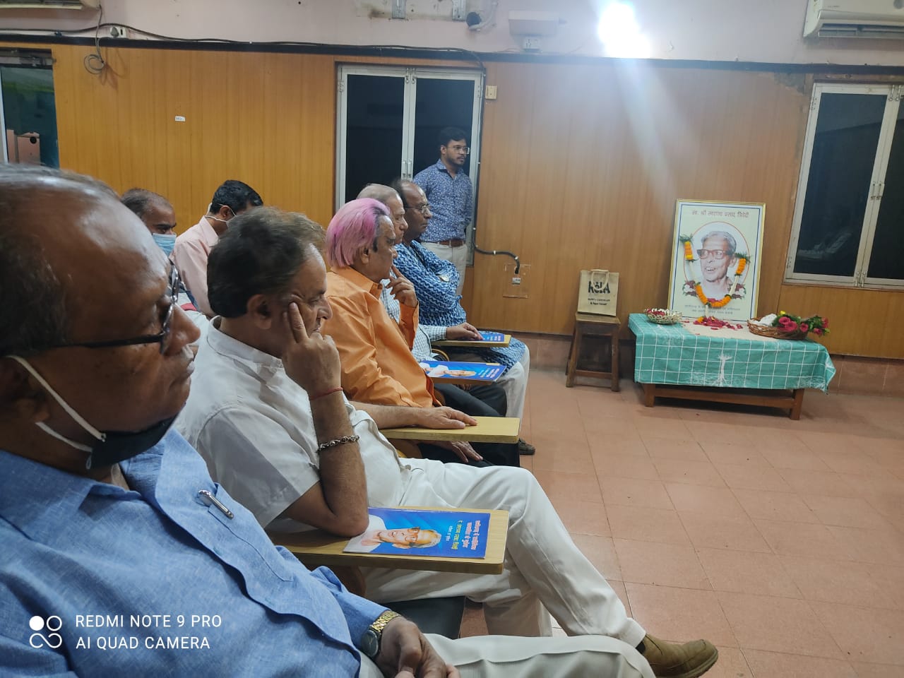 Pt Swarajya Prasad Trivedi death anniversary celebrations, Vice Chancellor of Mats University Prof KP Yadav, Girish Pankaj, Dr Sudhir Sharma, Kabir Mass Communication Development Center, Kushabhau Thackeray Journalism University, Kunal Shukla, Dr Sushil Trivedi, Chhattisgarh Mitra, historian Dr Ramendranath Mishra, Arvind Mishra, Dr. Manik Vishwakarma, Udyog Sahu, Shashwat Gopal, Shirish Trivedi, Press Club, Damu Ambedkar, Raipur, Chhattisgarh, Khabargali