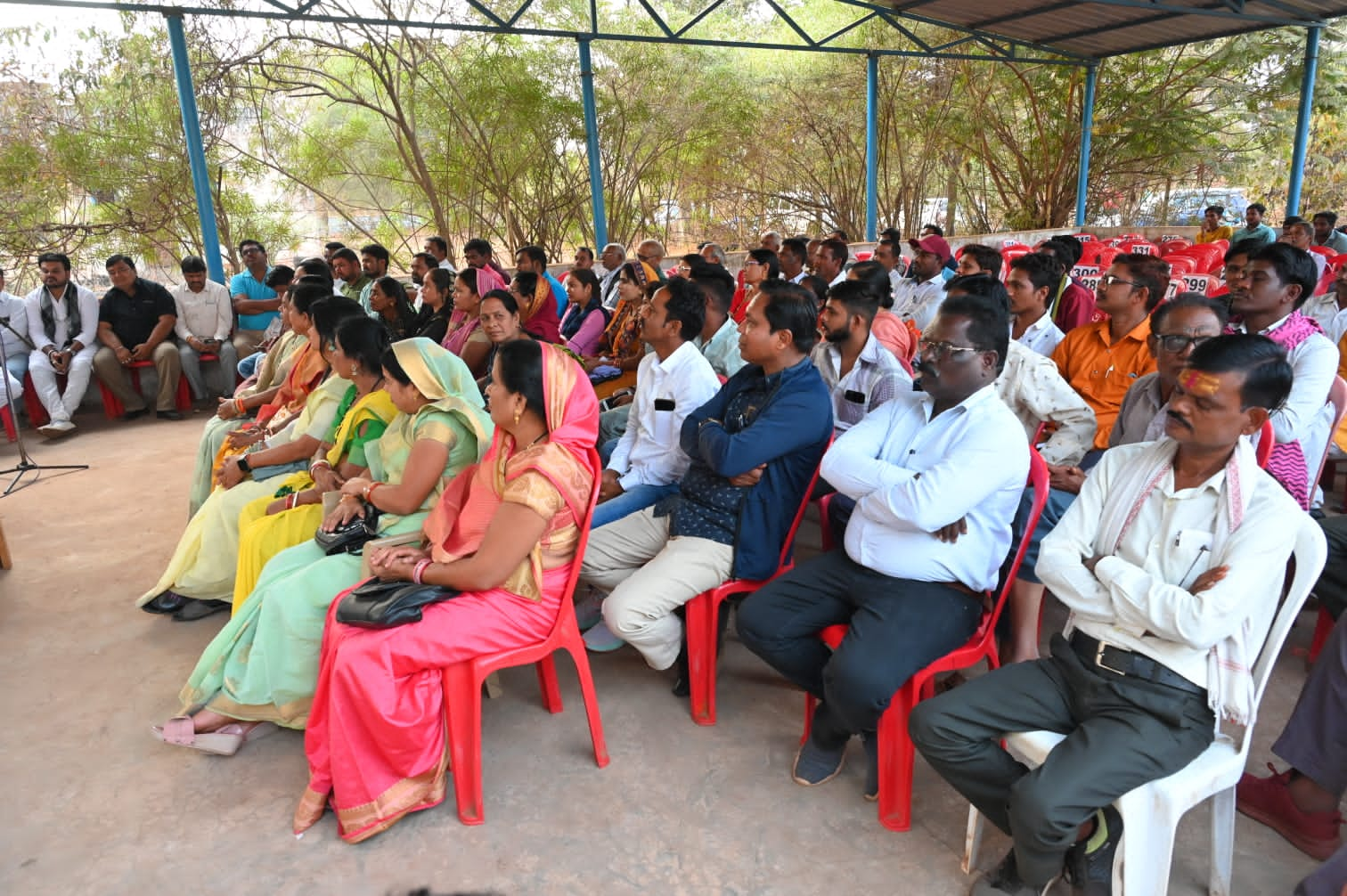 Rahul Gandhi, Bharat Jodo Yatra, Ahiwara Assembly Constituency, Hariwara MLA and Public Health Engineering and Village Industries Minister Guru Rudra Kumar, Chhattisgarh, Khabargali