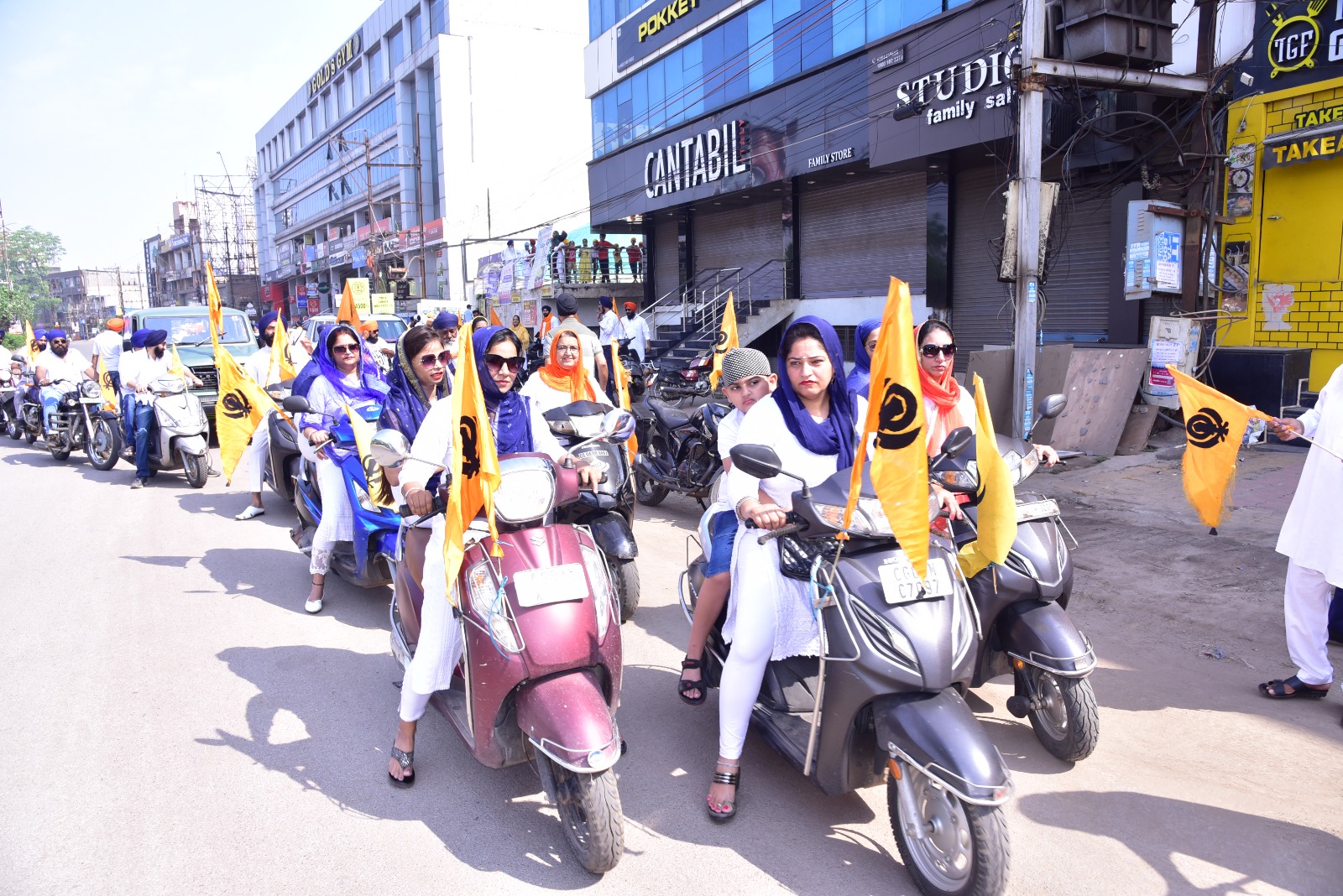 Great ruler Maharaja Jassa Singh Ramgarhia, 300th birthday, Sikhs, bike rally, Ramgarhia Sevak Sabha Raipur, Sardar Fakir Singh Muddad, saffron flag with Nishan Sahib, Red Fort, Takht Taus of Mughal ruler Shah Alam, Chhattisgarh, News, khabargali