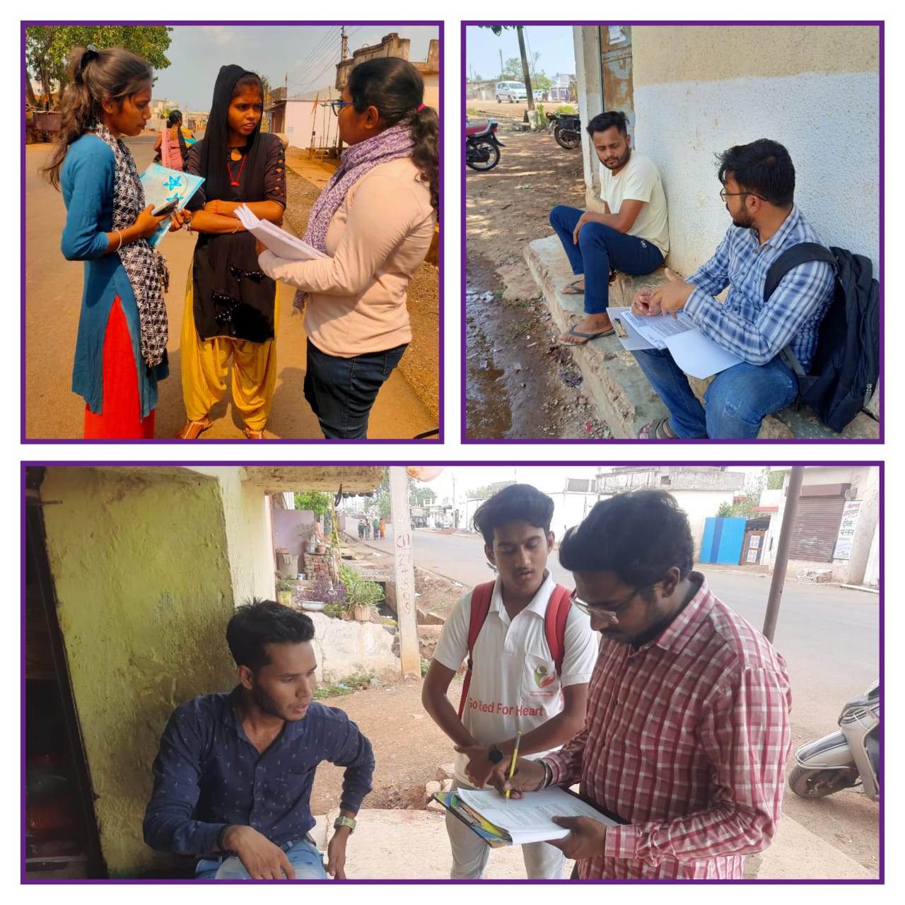 Shankaracharya Technical Campus, Junwani Bhilai, National Service Scheme Unit, Survey of youth not in formal education or regular employment, Village Chikhali, Chhattisgarh, Khabargali