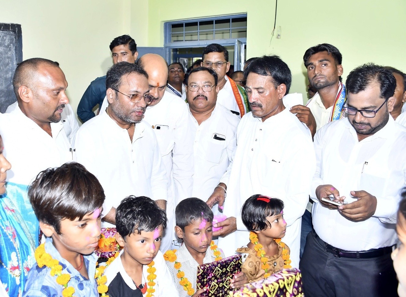 Minister Guru Rudrakumar inaugurated Swami Atmanand English Medium School in Motimpur-Amartapu, Chhattisgarh,khabargali