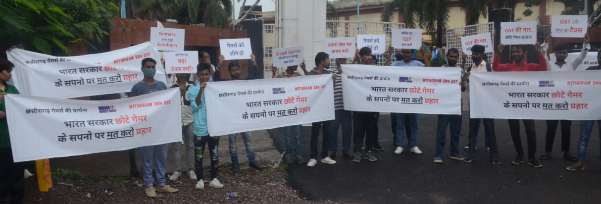Online gamers of Chhattisgarh demand proposed 28 percent GST refund, casino and horse racing Raipur Chhattisgarh News,khabargali
