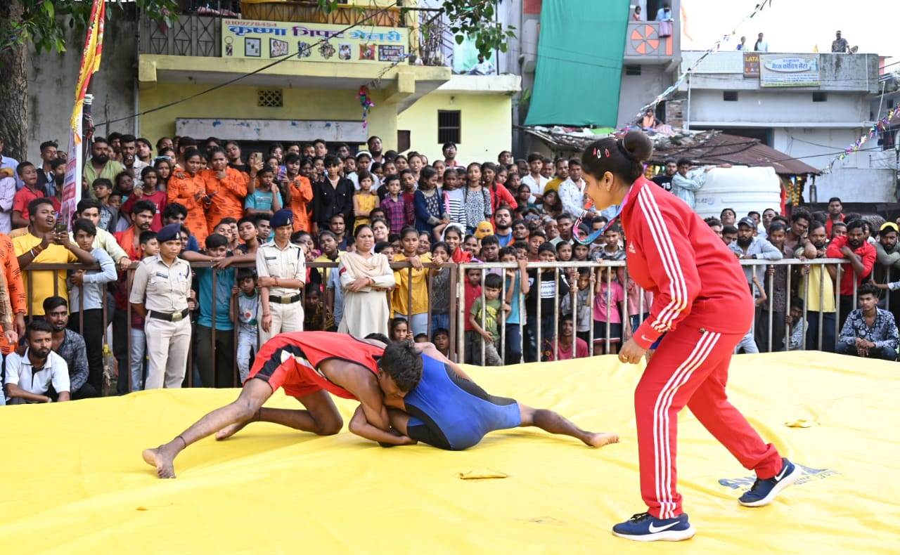 Announcement to open state level wrestling academy in Raipur, khabargali