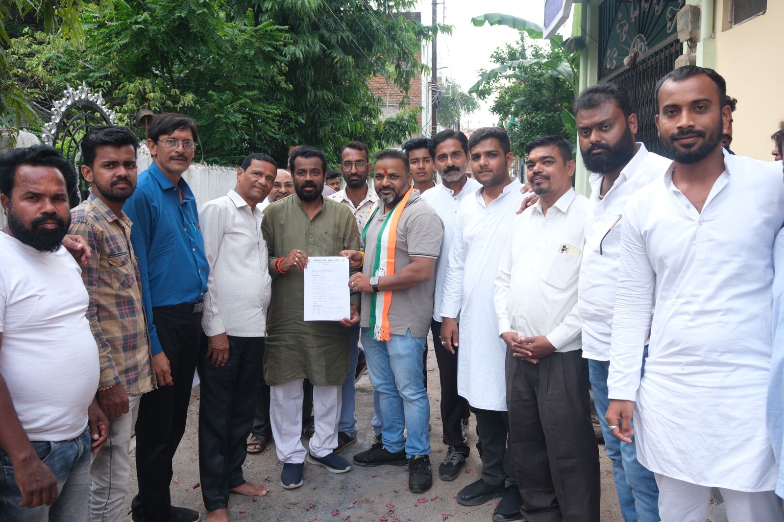 Raipur South Assembly seat, Sushil Sunny Aggarwal presented his strong claim, President Chhattisgarh Building and Other Construction Workers Welfare Board, Raipur District Congress Committee Building Gandhi Maidan, Block President Naveen Chandrakar, Sumit Das, Sachin Sharma, Prashant Thengadi, Assembly Election 2023  , Chhattisgarh, Khabargali