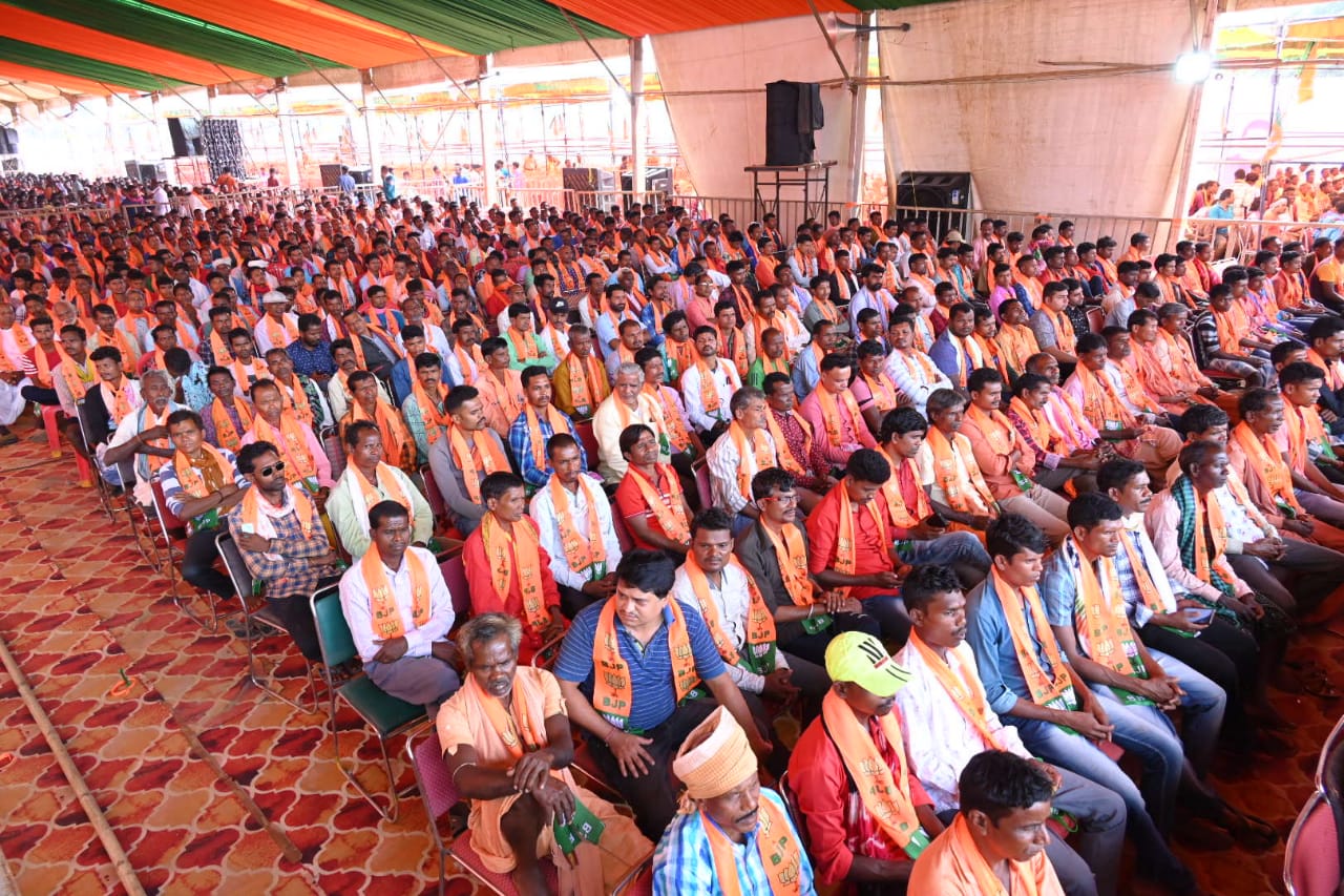 Union Home and Cooperation Minister Amit Shah addressed the huge Parivartan Sankalp Mahasammelan rallies organized in Jagdalpur and Kondagaon, Chhattisgarh, Chhattisgarh Assembly Elections, BJP candidates, Kiran Singh Dev, Vinayak Goyal, Maniram Kashyap, Khabargali