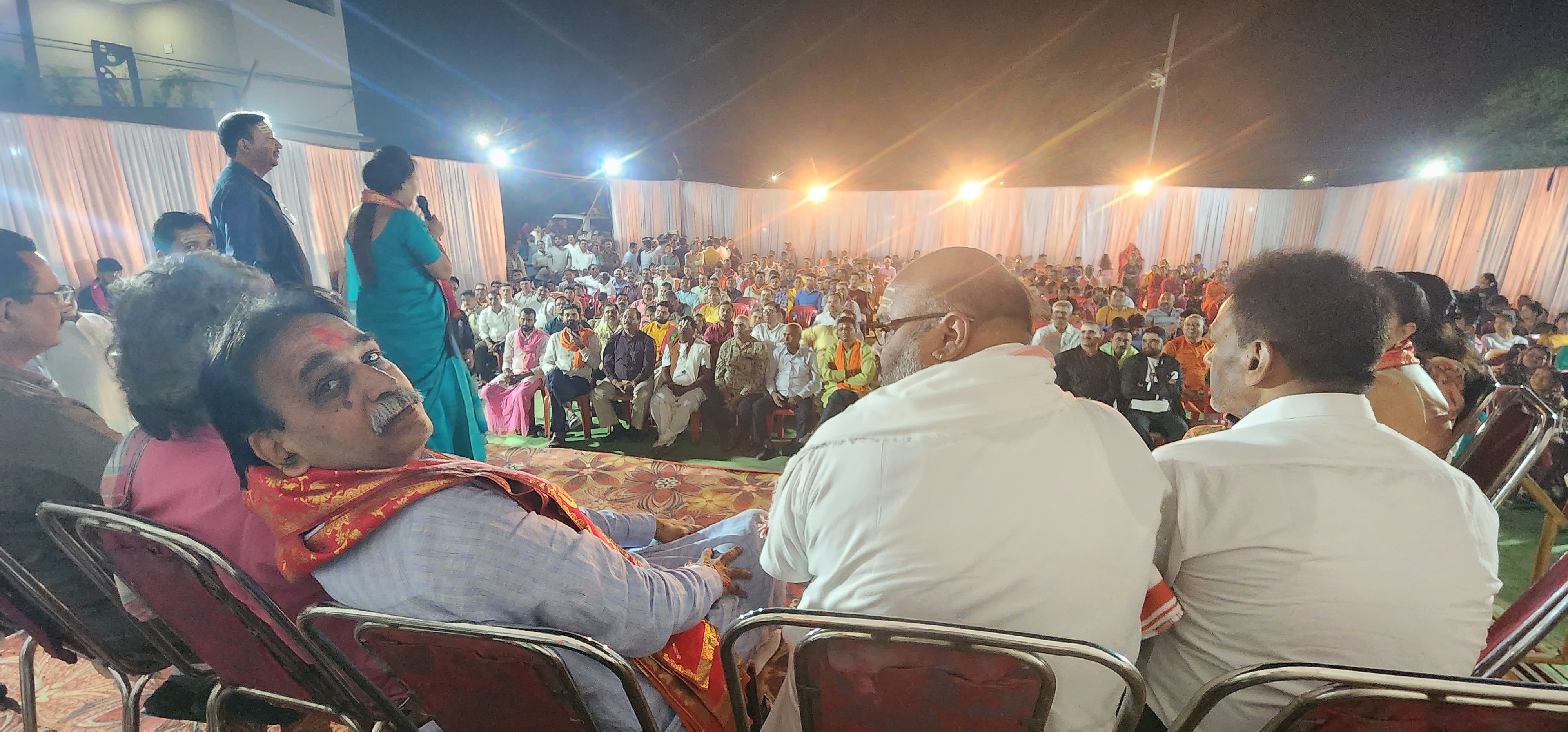 Bharatiya Janata Party candidate and former cabinet minister Rajesh Munat, inauguration of the Central Election Office, Raipur West Assembly, Narendra Modi's 105th Mann Ki Baat program, Chhattisgarh, Assembly Elections, Khabargali