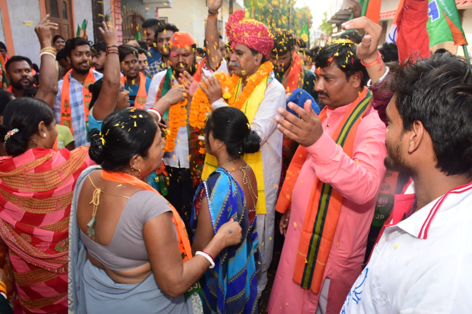 BJP candidate from Raipur West Rajesh Munat, Public Relations, Assembly Elections Chhattisgarh, Khabargali
