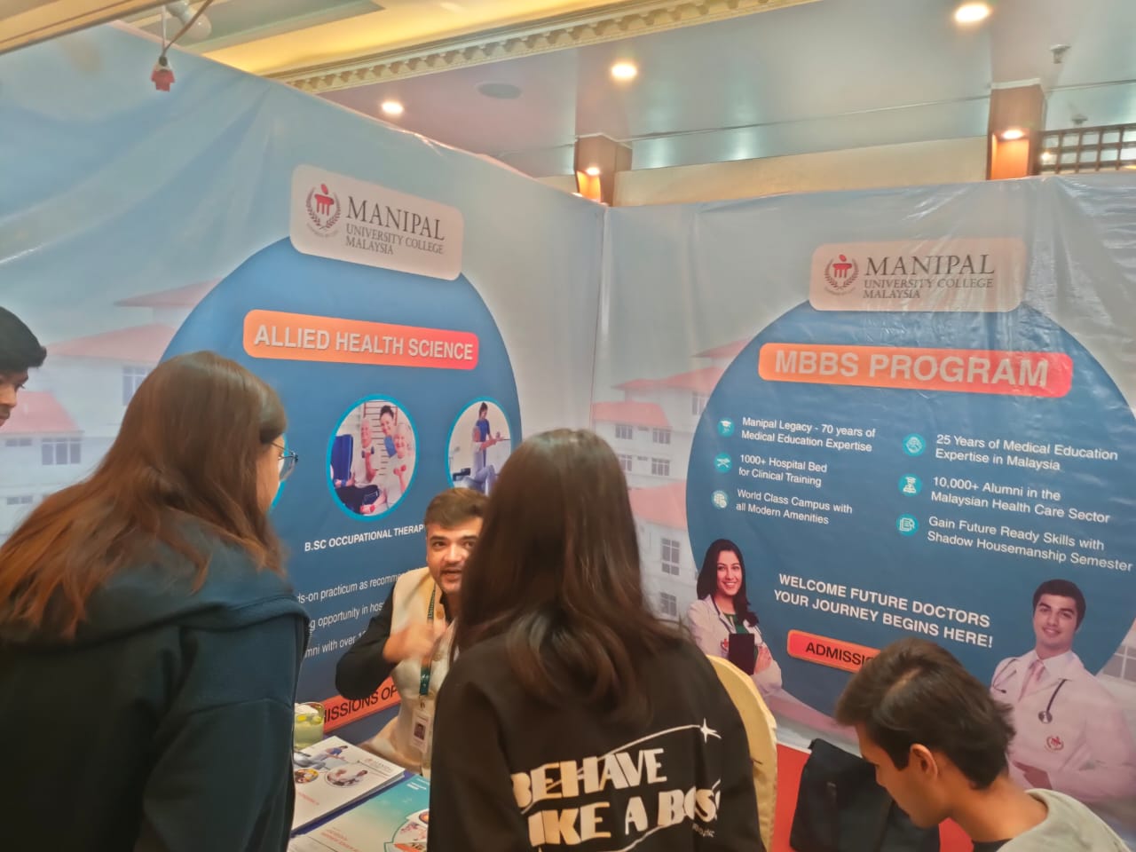 EducatorsIndia, Director Sunil Prajapati, Career Guidance Fair, Hotel Babylon, Nikku Sir Coaching Class, SRM University, Manipal University, Mahindra University, MIT University, Kalinga University, RV University, Anjaneya University, ITM University and ICFAI University, Raipur, Chhattisgarh, Khabargali