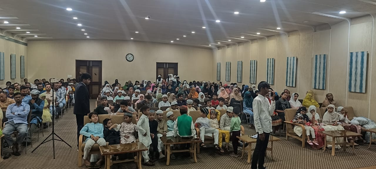 Children Islamic Organization CiO, Jamat, recitation of Quran, Hadith, Naat, CiO's song, Drama, Summer Camp organizers Mohtarma Fakra Tabassum Sahiba and Javeria Sahiba, Jamaat-e-Islami-e-Islami Hind, Shafiq Ahmed Sahib, City President Obaid Khan, Raipur, Chhattisgarh, Khabargali,