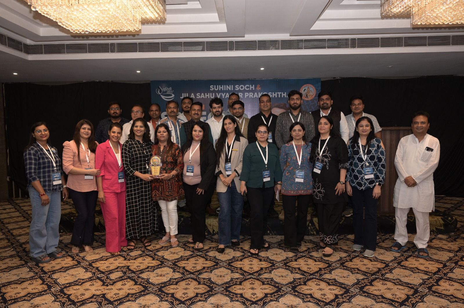 It is more important for a speaker to prepare well than to give a speech: Chetan Tarwani, Speech Art organised by Suhini Soch and Sahu Business Cell, Raipur, Chhattisgarh, Khabargali