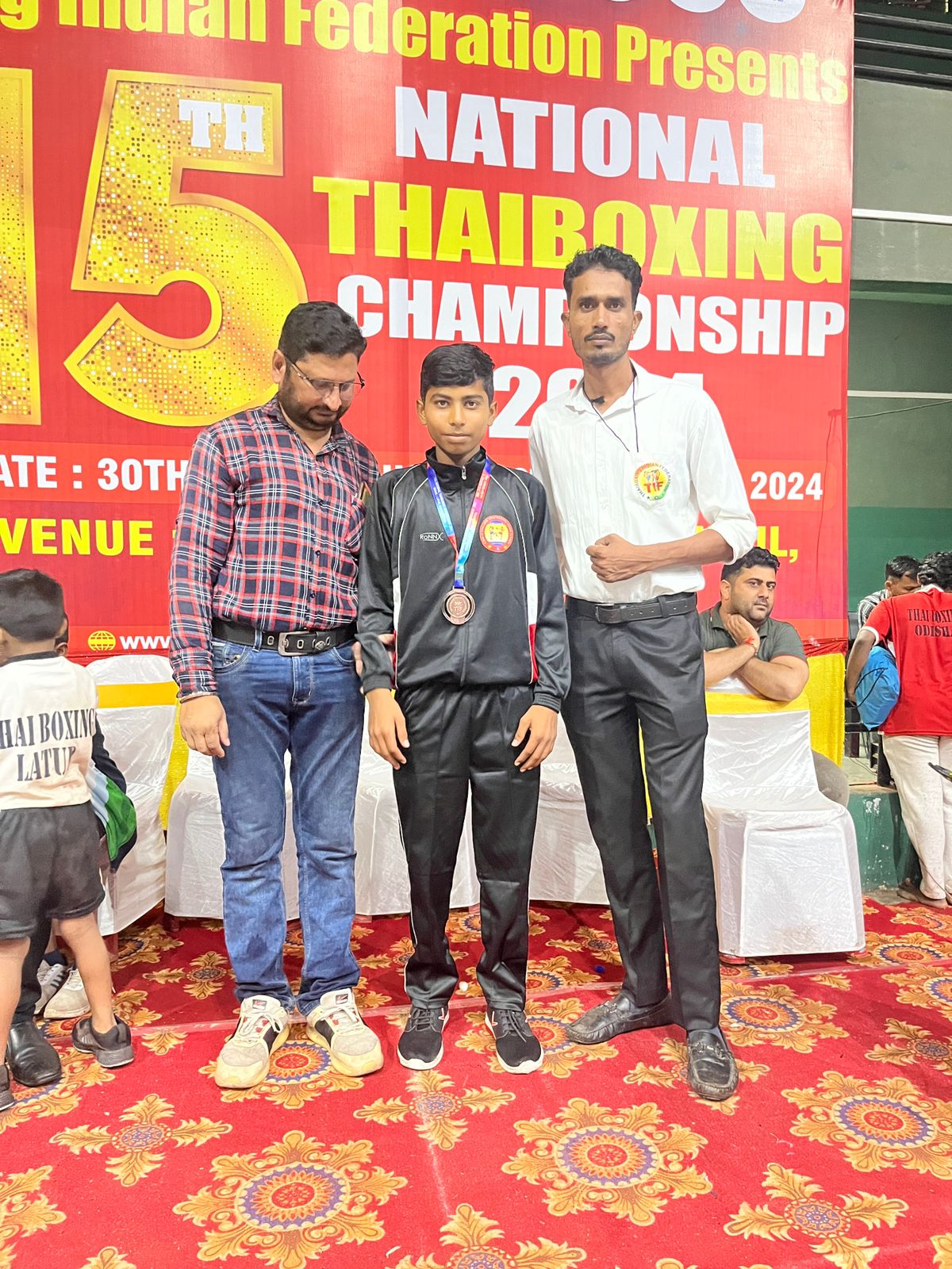 15th National Thai Boxing Championship, Chhattisgarh won 10 medals including 06 gold, 02 silver and 02 bronze in the 15th National Thai Boxing Championship. Riya Janghel of Raipur and Kanika Chandrakar of Durg won 02 gold medals each. Yashika Reddy of Raipur and Harsh Kashyap of Durg also won gold, Khabargali