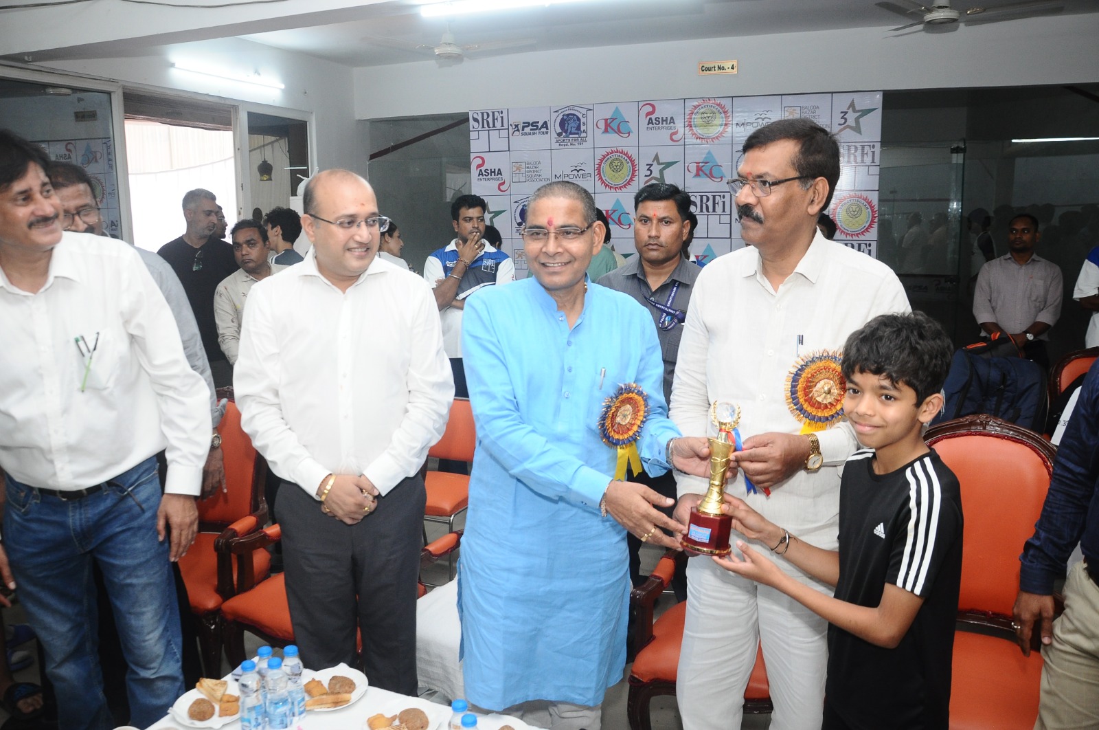 Many exciting matches were seen in Chhattisgarh Squash Open Tournament, Raipur, Khabargali