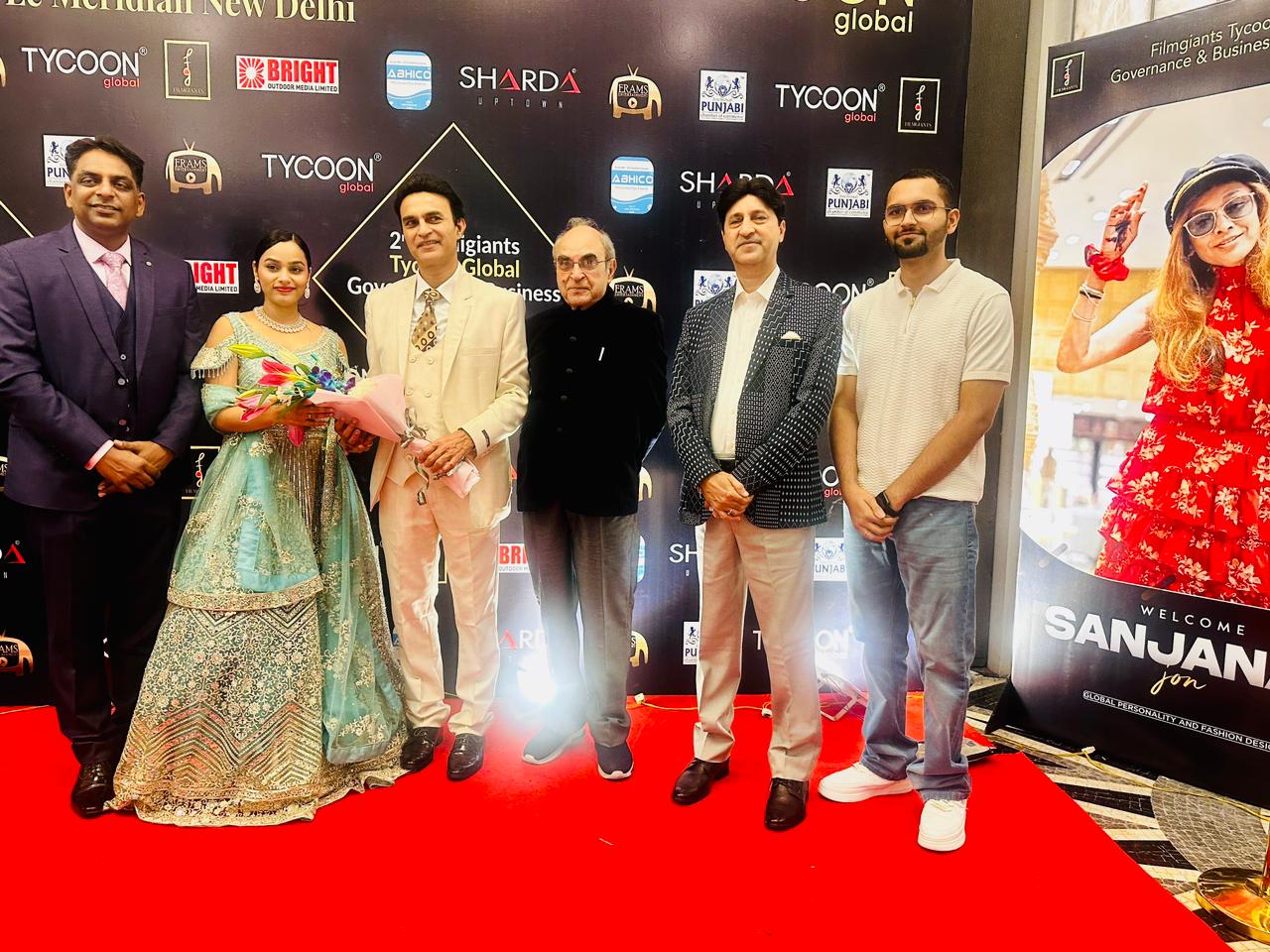 Chhattisgarh's daughter Bollywood playback singer Aishwarya Pandit honored with "Filmjins Tycoon Global Governance and Business Award 2024", Raipur, Khabargali