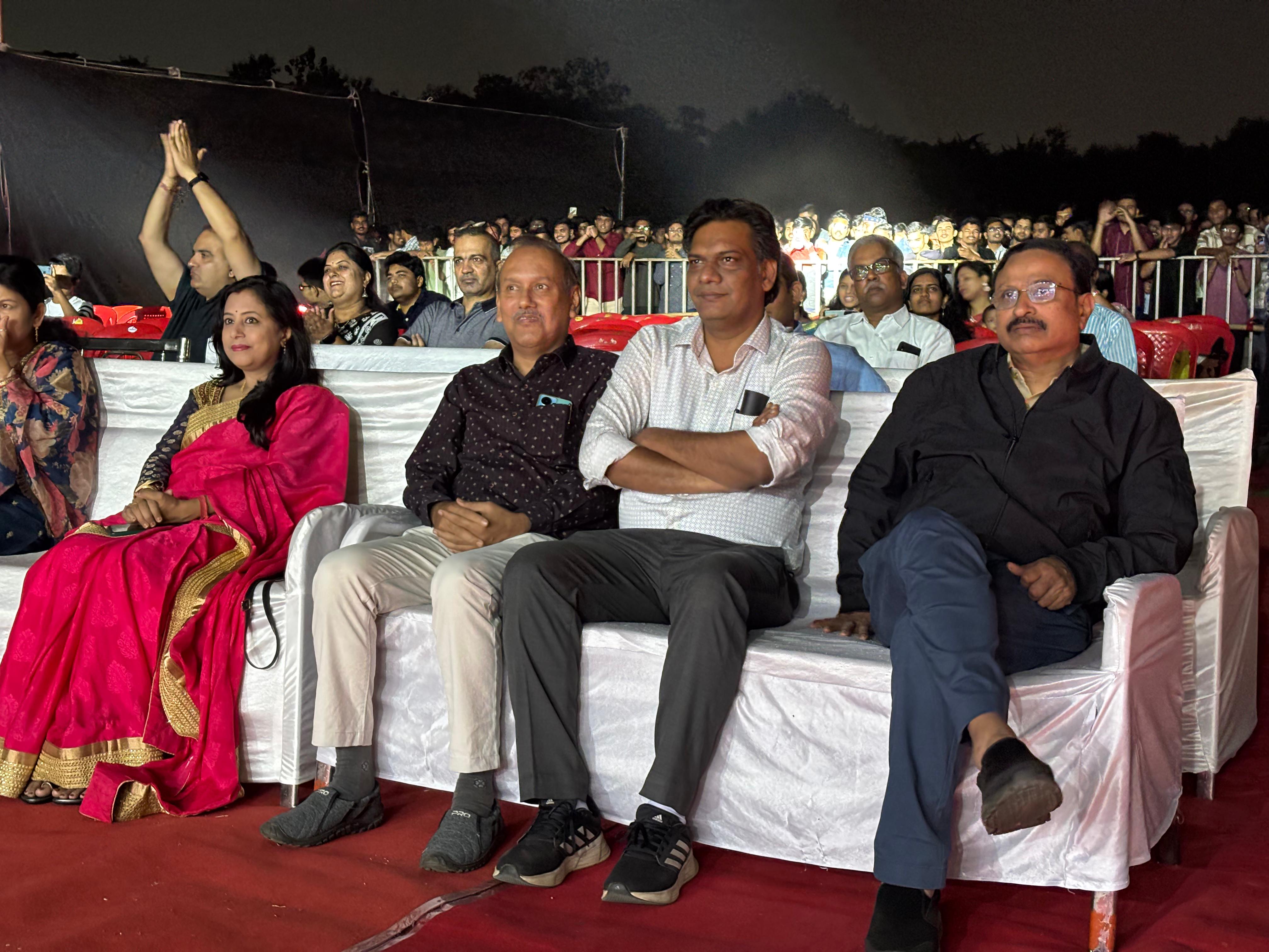 Grand event of "Shruti 2024" organized at NIT Raipur, musical evening mesmerized the audience, Dr. N.V. Ramana Rao, Director, NIT Raipur, Chhattisgarh, Khabargali