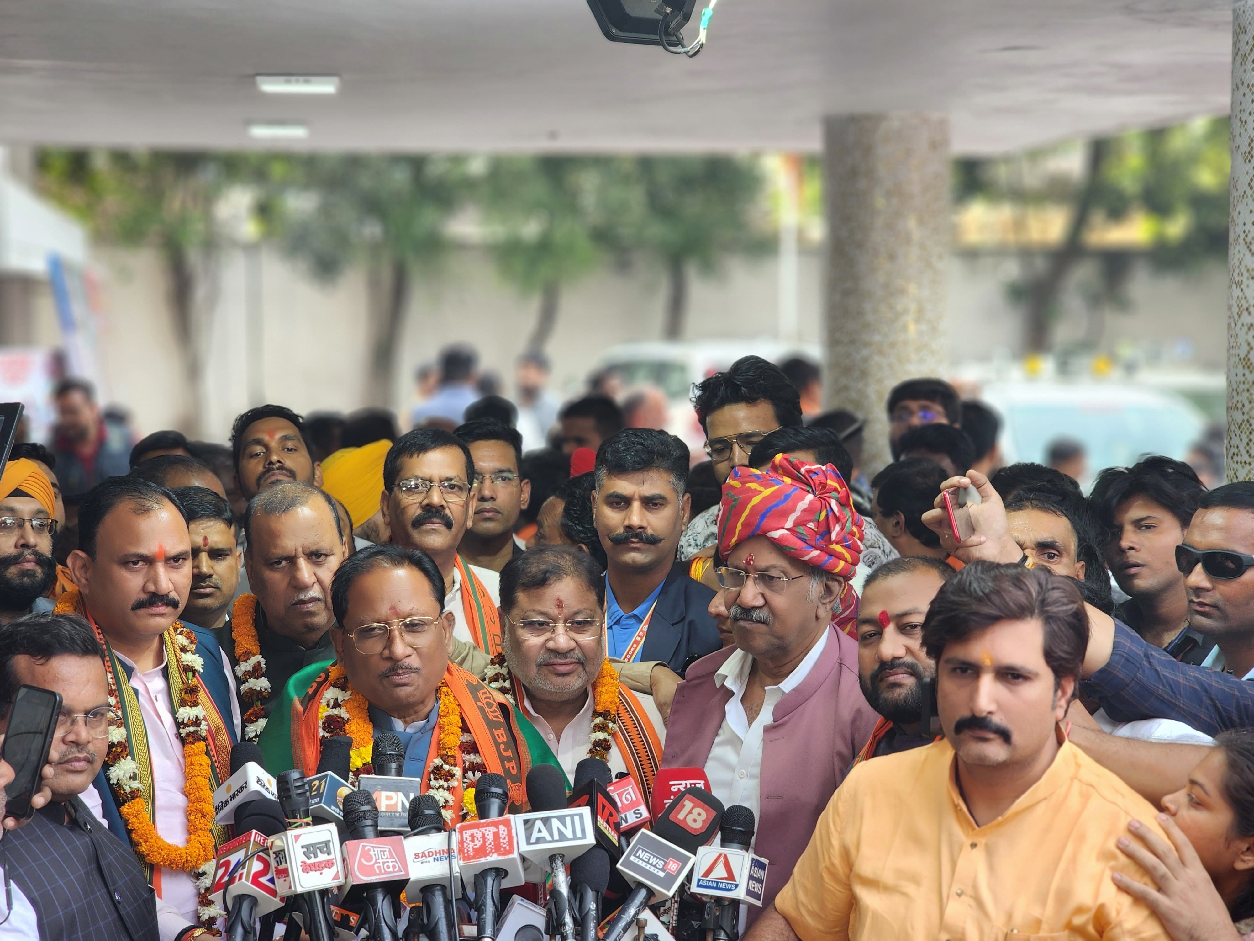 The massive victory in the South by-election is the public's seal of approval on the work of the state government - Vishnudev Sai, In the by-election on the Raipur City South assembly seat of Chhattisgarh, Sunil Kumar Soni of the Bharatiya Janata Party, BJP defeated his nearest rival and Congress candidate Akash Sharma by a margin of 46167 votes, Khabargali